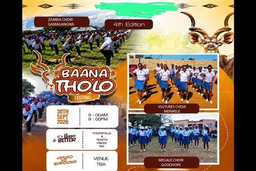 4TH BAANA-THOLO FESTIVAL