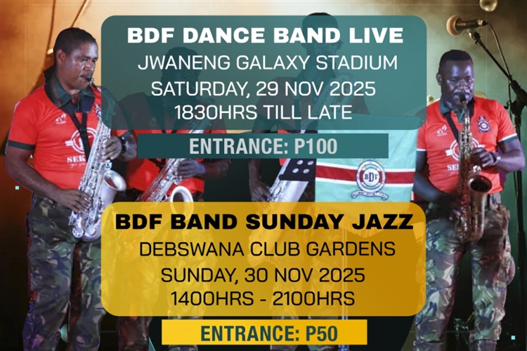 BDF BAND LIVE IN JWANENG PRESENTS