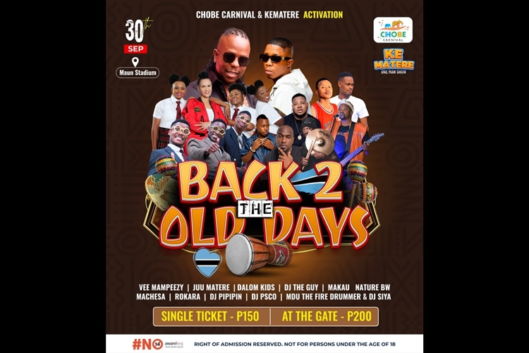 CHOBE CARNIVAL & KEMATERE ACTIVATION