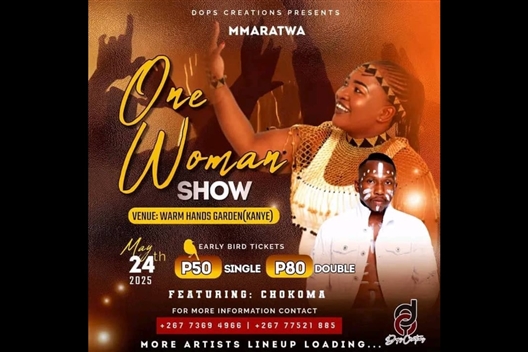 MMARATWA ONE WOMAN SHOW