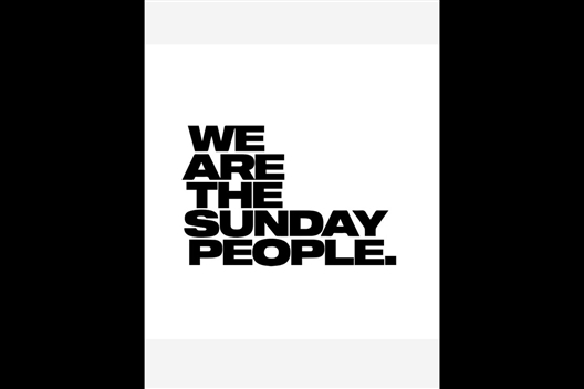 WE ARE THE SUNDAY PEOPLE