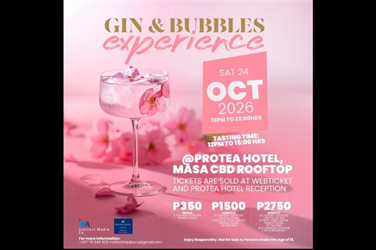 GIN & BUBBLES EXPERIENCE