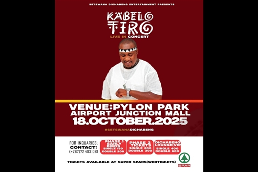 KABELO TIRO LIVE IN CONCERT