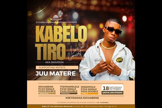 KABELO TIRO LIVE IN CONCERT