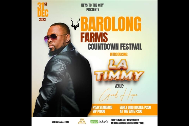 BAROLONG FARMS COUNTDOWN