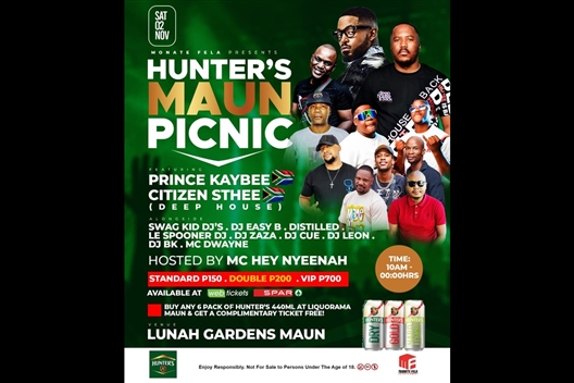 MONATE FELA PRESENTS HUNTER'S