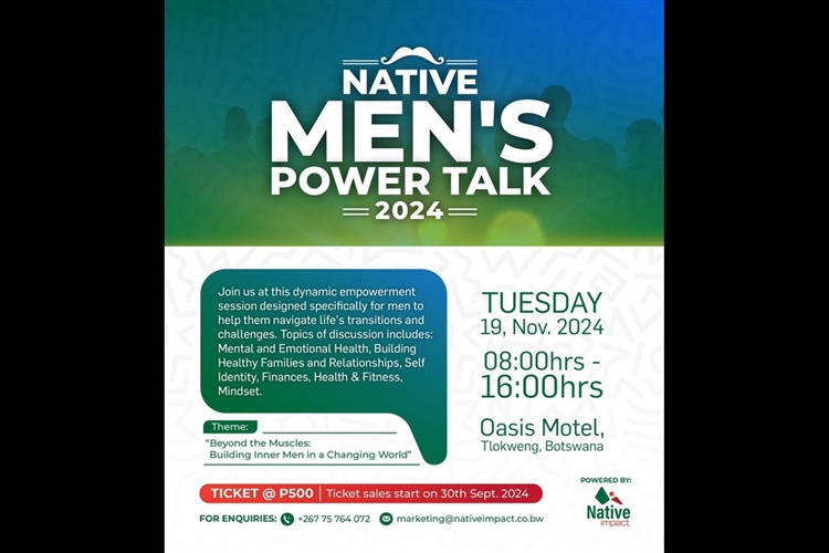 NATIVE MEN'S POWER TALK 2024