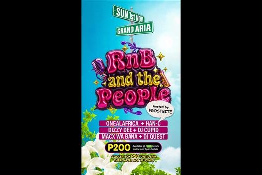 Poster for RNB AND THE PEOPLE