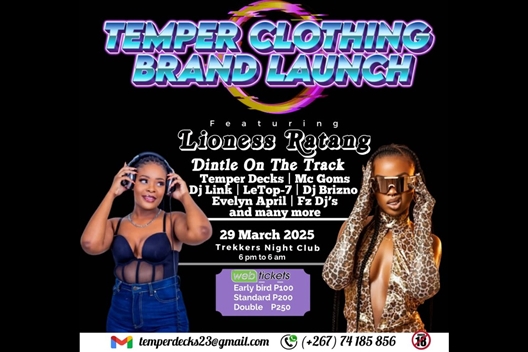 TEMPER CLOTHING BRAND LAUNCH