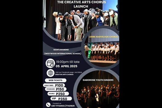 THE CREATIVE ARTS CHORUS LAUNCH