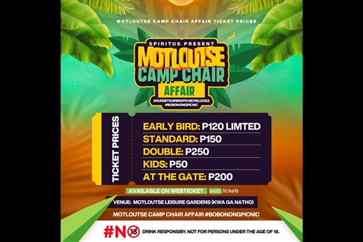 MOTLOUTSE CAMP CHAIR AFFAIR