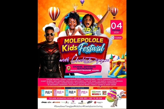 MOLEPOLOLE KIDS FESTIVAL WITH