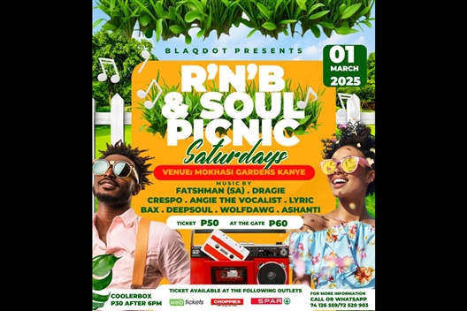 R'N'B AND SOUL PICNIC SATURDAYS