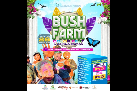 BUSH FARM COLOUR FEST &