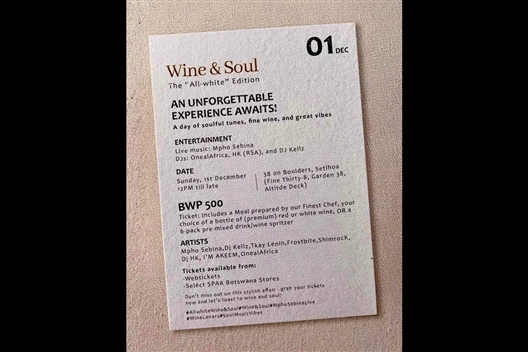 WINE AND SOUL