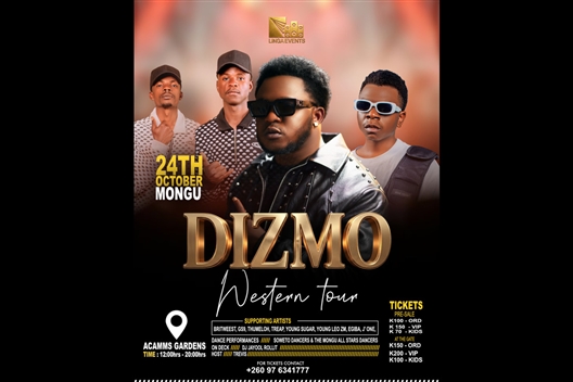 DIZMO WESTERN TOUR